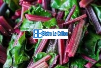 Cook Perfectly Delicious Beet Greens with Ease | Bistro Le Crillon