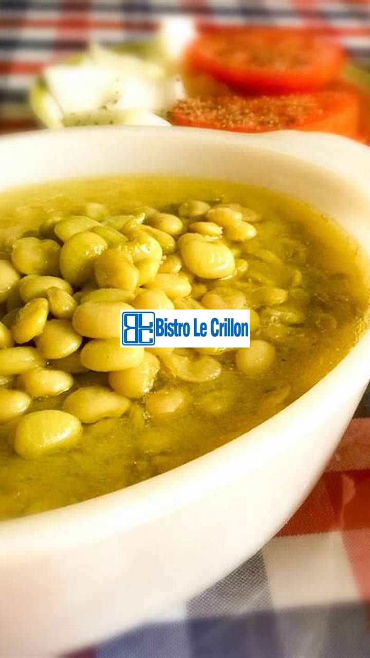 Master the Art of Cooking Lima Beans with These Proven Techniques | Bistro Le Crillon