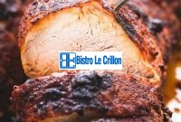 Master the Art of Cooking Tenderloin Like a Pro | Bistro Le Crillon